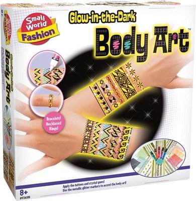 Small World Toys Glow-in-the-Dark Body Art Image