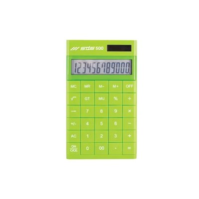 SDS 500 12-Digit Desktop Calculator - Green Image