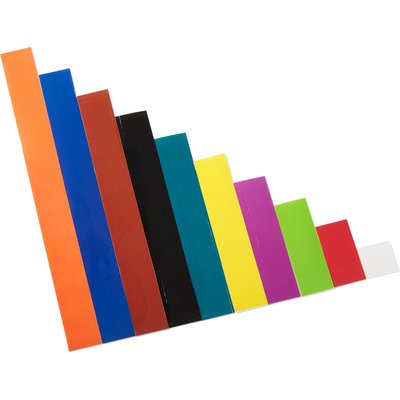Hand To Mind Cuisenaire® Rods Demonstration Clings (74 Pieces) Image