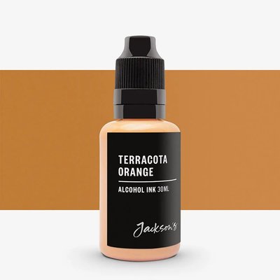 Jackson's Alcohol Based Ink - Terracotta Orange (30 ml) Image