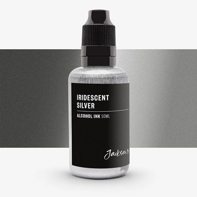 Jackson's Alcohol Based Ink - Iridescent Silver (50 ml) Image