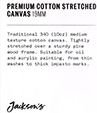 Jackson's Premium Cotton Canvas 10oz 19mm Profile 50x60cm Image