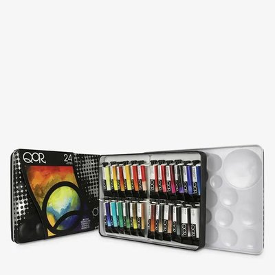 Golden Qor Intro Watercolour Paint Set (24 Colours)(5 ml) Image