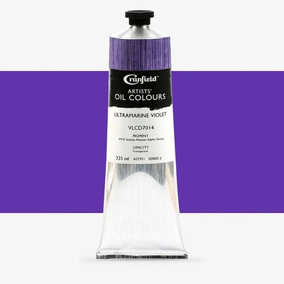 Cranfield Artists' Oil Paint - Ultramarine Violet (225ml) Image
