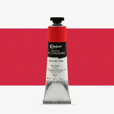 Cranfield Artists' Oil Paint - Brilliant Pink (40ml) Image