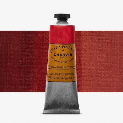 Charvin Artist Oil Paint - Sanguine Brown (60 ml) Image