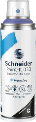 Schneider Paint-It 030 Spray Paint - Blue Lilac (200ml) Image