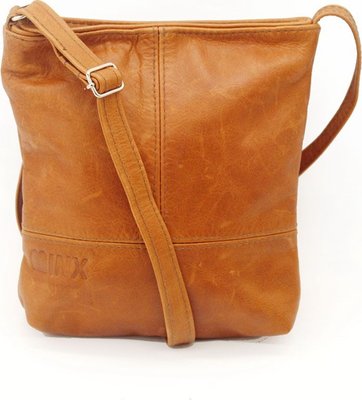 Lebocode Genuine Leather Get Up and Go Sling Bag (Camel) Image
