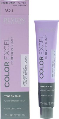 Revlon Revlonissimo Colorsmetique Color Excel 9.31 Very Light Golden Ash Blonde (70ml) Image