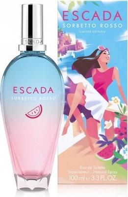 Escada Sorbetto Rosso Limited Edition Eau De Toilette (100ml) Image