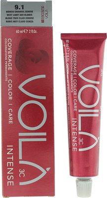Intercosmo Voilà 3C Intense 9.1 Very Light Ash Blonde Hair Colour (60ml) Image