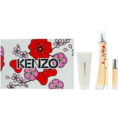 Kenzo Flower Ikebana Sakura Gift Set for Her (3 Piece) Image