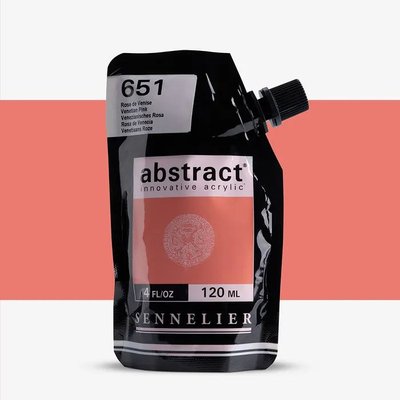 Sennelier Abstract Acrylic Paint - Venetian Pink (Satin)(120 ml) Image