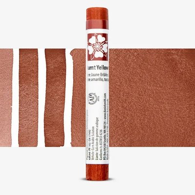 Daniel Smith Watercolour Paint Stick - Burnt Yellow Ochre Image