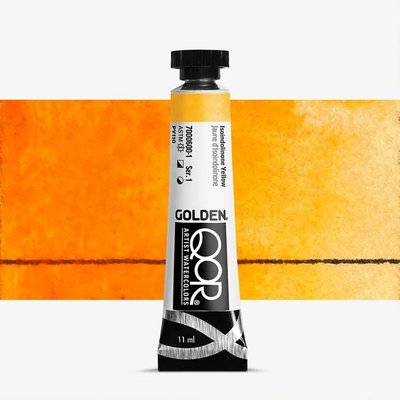 Golden Qor Watercolour Paint - Isoindolinone Yellow (11 ml) Image