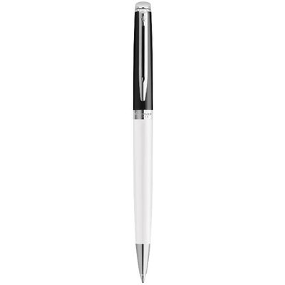 Waterman Hemisphere Ballpoint Pen (White with Chrome Trim) Image