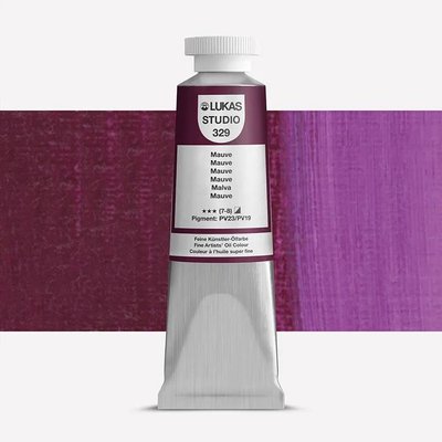 Lukas Studio Oil Paint - Mauve (37 ml) Image