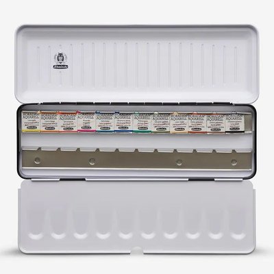 Schmincke Horadam Watercolour Paint Set (12 Colours)(Half Pan) Image