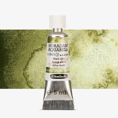 Schmincke Horadam Supergranulation Watercolour Paint - Forest Olive (5 ml) Image