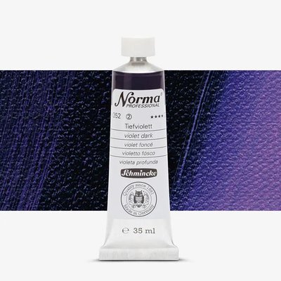 Schmincke Norma Traditional Artist' Oil Paint - Violet Dark (35 ml) Image