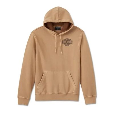 Eagle Soars Alone Slub Hoodie - M Image