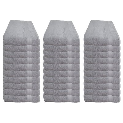 Bunty Plush Bath Sheet (High Rise Grey)(450GSM)(90x150cm)(30 Pack) Image