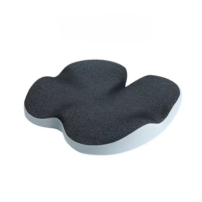 Iconix Contoured Memory Foam Gel Office Chair Seat Cushion (Black) Image