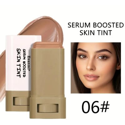 Foundation Stick,Serum Boosted Skin Tint - Full Coverage Hydrating Concealer with Beauty Balm - (#06 Neutral Medium Deep) Image
