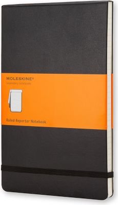 Pocket Reporter Ruled Notebook Black Image