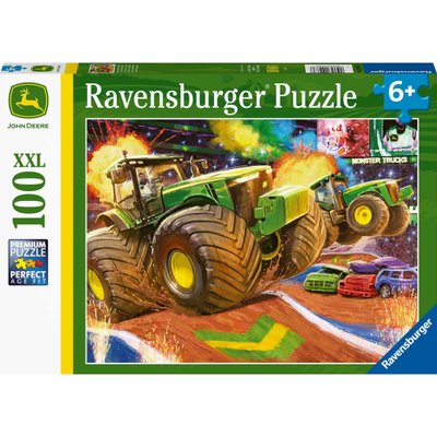 Ravensburger XXL Jigsaw Puzzle - Big Wheels (100 Pieces) Image