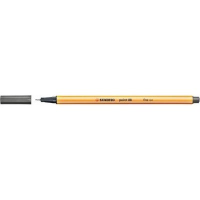 Stabilo Point 88 Fineliner Pen (Dark Grey) Image