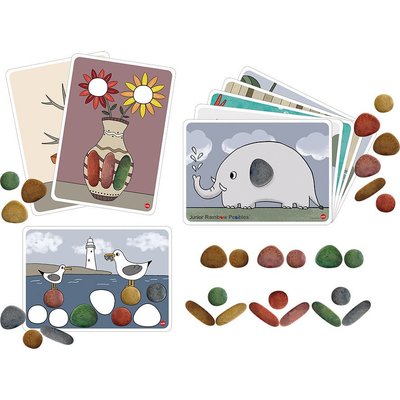 EDX Education - Junior Rainbow Pebbles And Cards Image