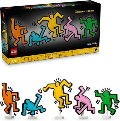 LEGO® Art Keith Haring – Dancing Figures Image
