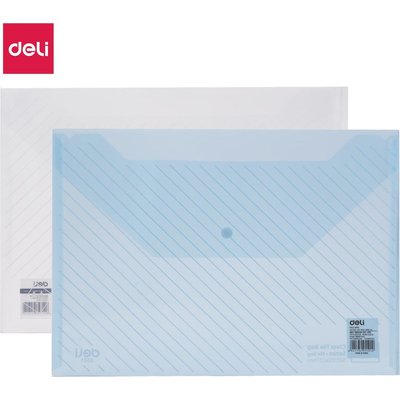 Deli Carry Folder 180 micron A4 Pack of 10 pcs Image