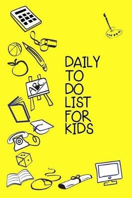 daily to do list for kids lined notebook journal to write in