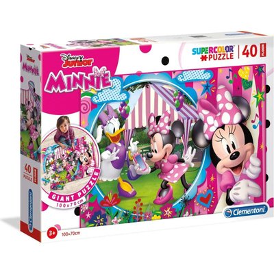 Clementoni Giant Floor Puzzle - Disney Junior: Minnie Happy Helpers (2019)(40 Piece) Image