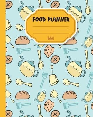 food planner weekly meal planner with grocery list 8x10 110page
