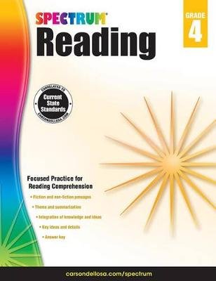 Spectrum Reading Workbook, Grade 4 Image