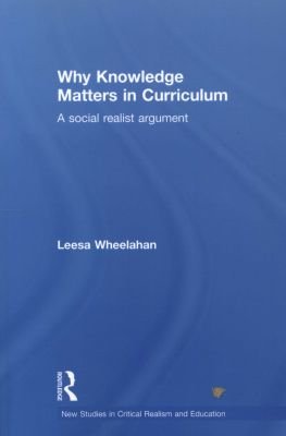 Why Knowledge Matters in Curriculum Image