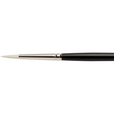 Jackson's Akoya Round No. 2 White Synthetic Bristle Hair Brush Image