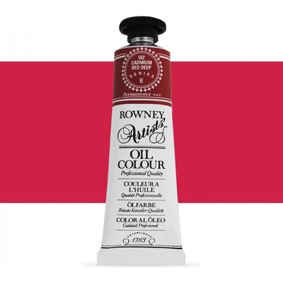DR. Artists Oil Colour - 502 Cadmium Red Deep (38ml Tube) Image