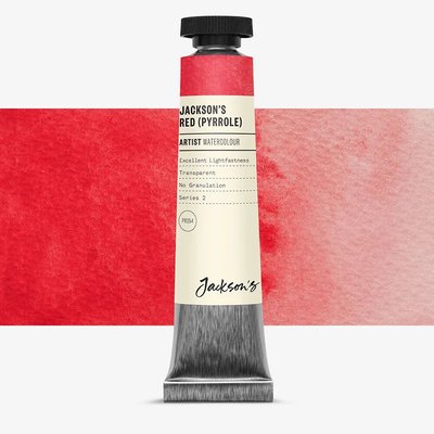Jackson's Artist Watercolour Paint - Jackson's Red (Pyrrole) (21 ml) Image