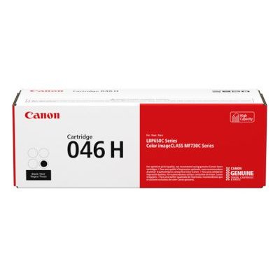 Canon 046H High Yield Toner Cartridge (6300 Page Yield)(Black) Image