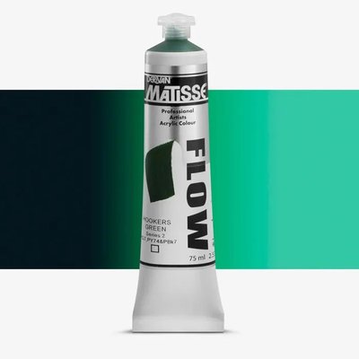 Derivan Matisse Flow Acrylic Paint (75ml Tube)(Hookers Green) Image