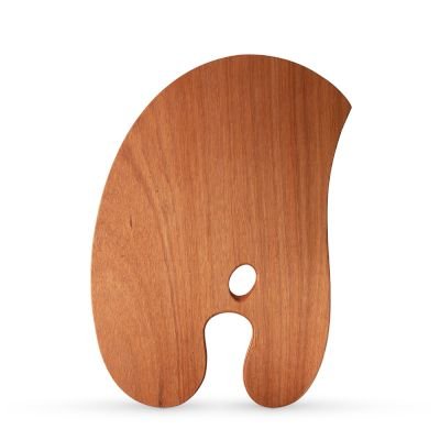 Zecchi Hand Crafted Balanced Wooden Palette (Left Handed) Image