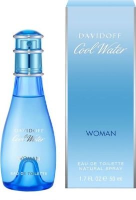 Davidoff Cool Water Woman Eau De Toilette (50ml) Image