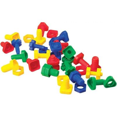Play by Greenbean Nuts and Bolts (64 Pieces) Image