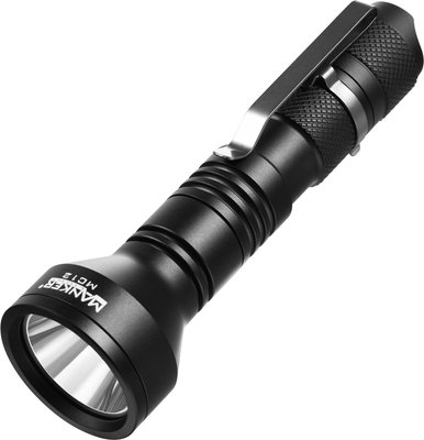Manker MC12 Green light Bundle Rechargeable Flashlight (1000  Lumens)(750m Throw)(Black) Image