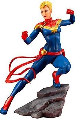 Kotobukiya ARTFX+ Marvel Comics PVC Figure - Captain Marvel (20cm)(Scale: 1/10) Image