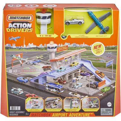 Matchbox Action Drivers Airport Adventure Playset (1:64)(Sounds Only) Image